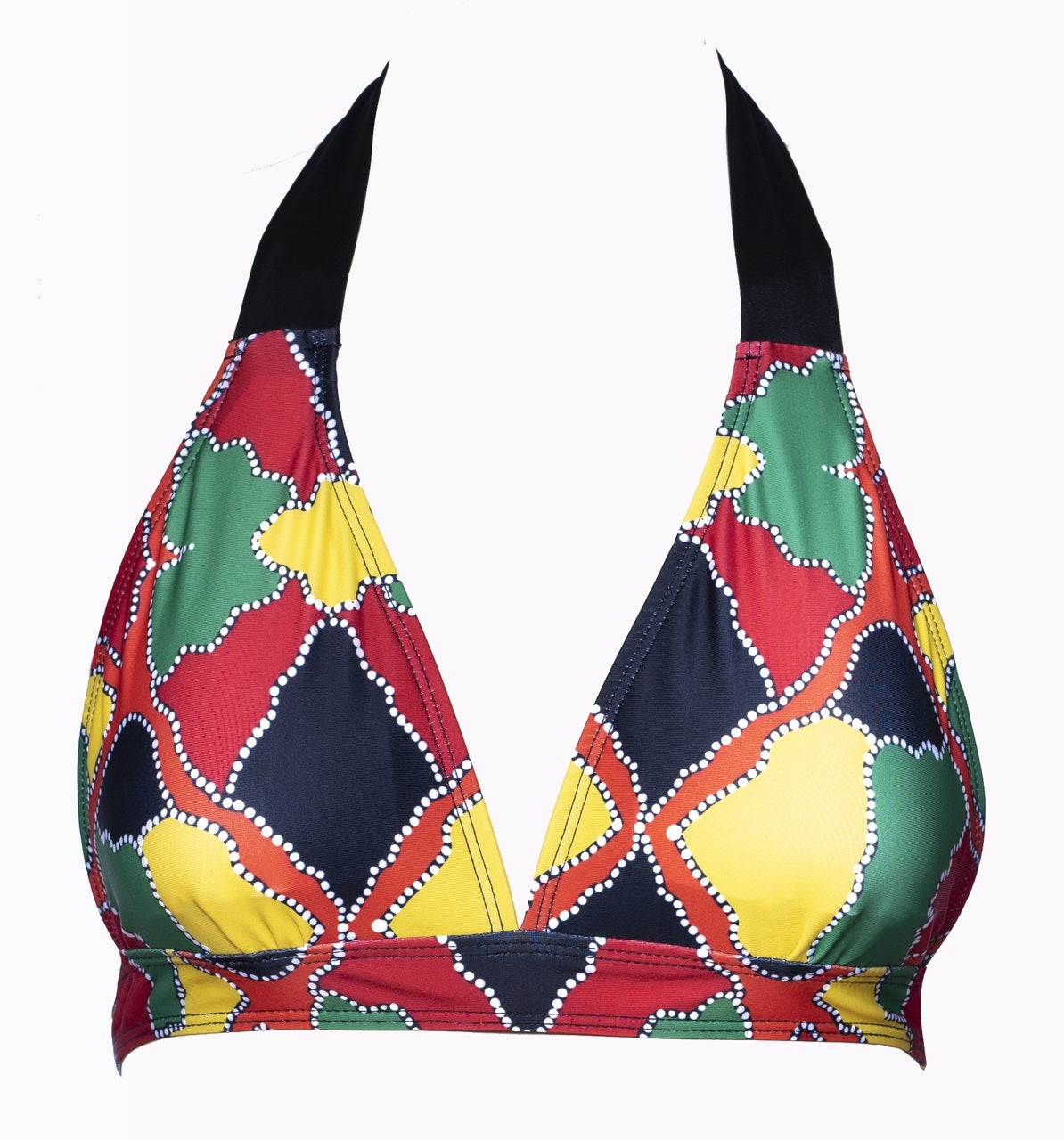 Biripi Padded Halter Triangle Bikini Top