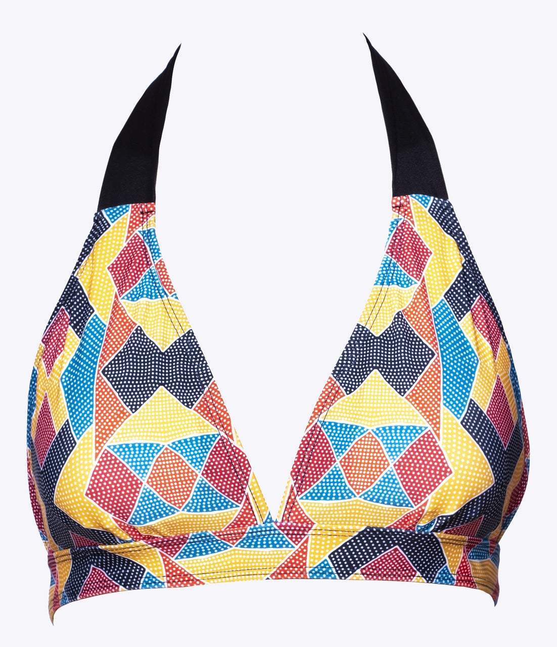Goompi Padded Halter Triangle Bikini Top